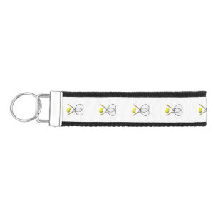 Llavero De Pulsera Tema deportivo del Doubles Tennis