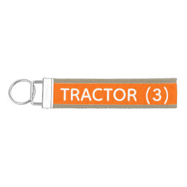 Llavero De Pulsera Tractor Keychain