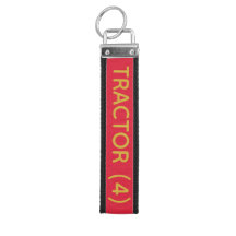 Tractor Keychain