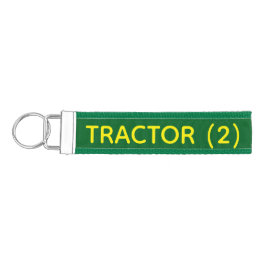 Llavero De Pulsera Tractor Keychain