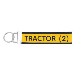 Llavero De Pulsera Tractor Keychain