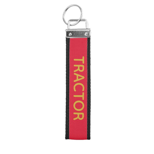 Llavero De Pulsera Tractor Keychain (Llaves parte superior)