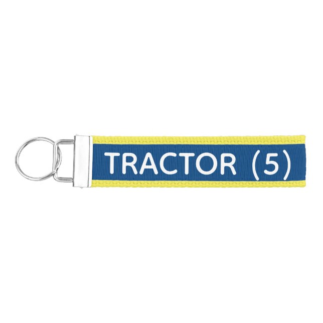 Llavero De Pulsera Tractor Keychain (Llaves lado izquierdo)