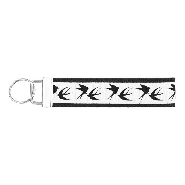 Llavero De Pulsera Tragar pájaros Silhouettes Thunder_Cove (Llaves lado izquierdo)