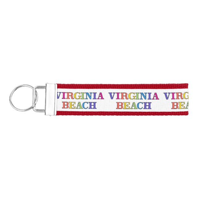 Llavero De Pulsera Virginia Beach (Llaves lado izquierdo)