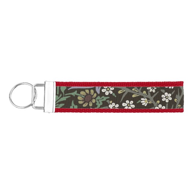 Llavero De Pulsera William Morris Blackthorn Tapestry Floral (Llaves lado izquierdo)