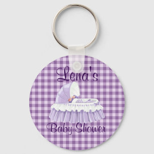 Llavero de PurpleGingham VintageBaby