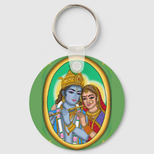 Llavero de Radha Krishna