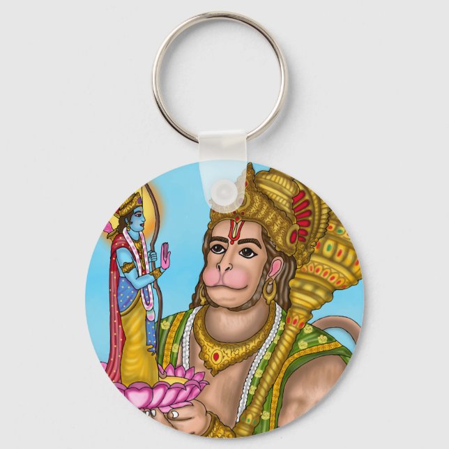 Llavero de Ram y Hanuman (Anverso)