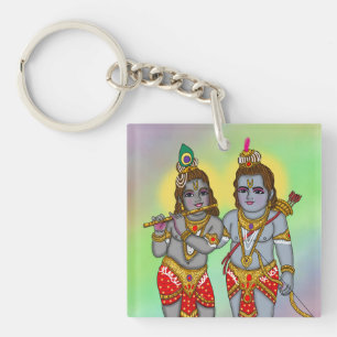 Llavero de Ram y Krishna