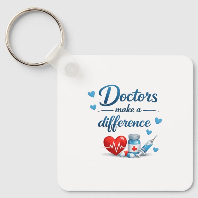 Llavero de regalo para médico  (Anverso)
