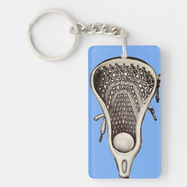 Llavero de regalos de novedad de Lacrosse (Frente)