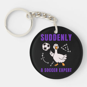 Llavero De repente un experto en fútbol