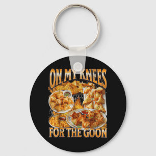 Llavero De rodillas por el tonto cangrejo gracioso Rangoo