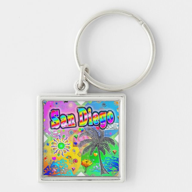 Llavero de San Diego Quadro Seasons (Frente)