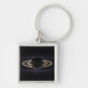 Llavero de Saturno Resplandeciente