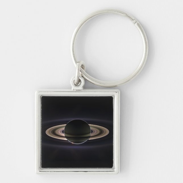 Llavero de Saturno Resplandeciente (Frente)