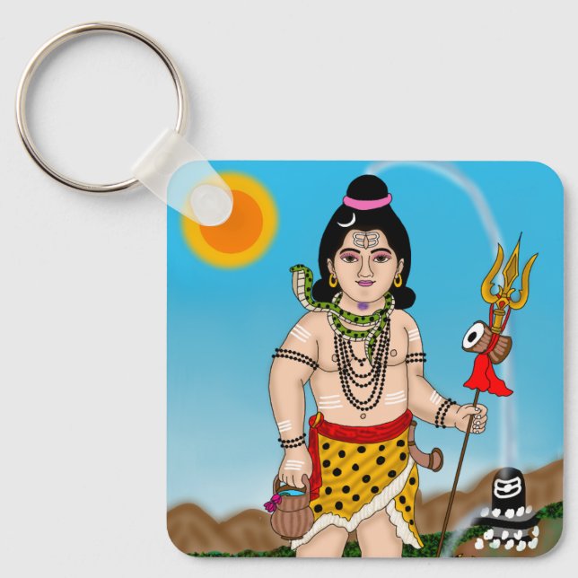 Llavero de Shiva Niño (Anverso)