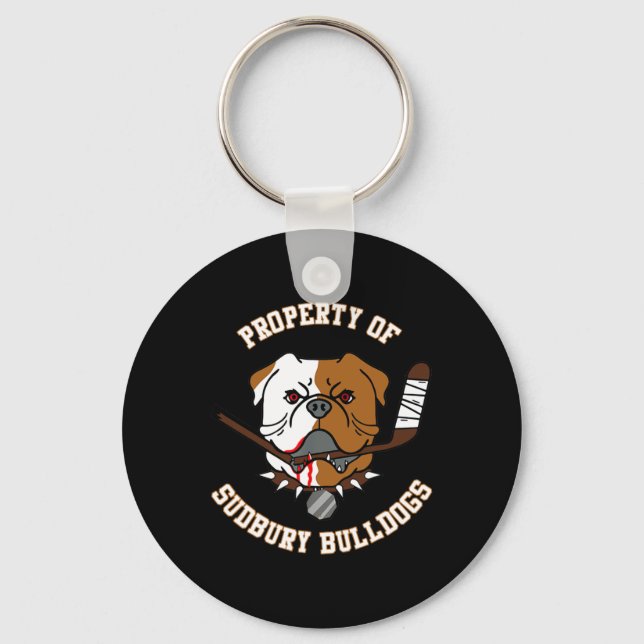 Llavero De Sudbury Bulldog (Anverso)