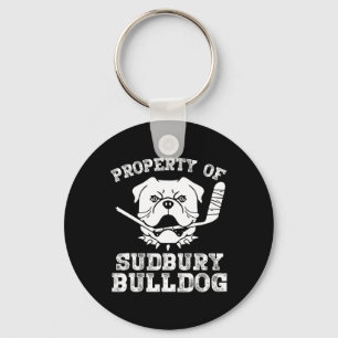 Llavero De Sudbury Bulldog Divertido