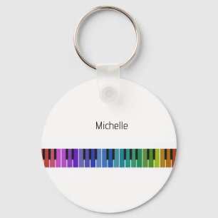 Llavero de teclas de piano para niños, pianista o 