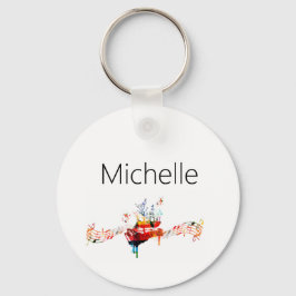 Llavero de teclas de piano para niños, pianista o 