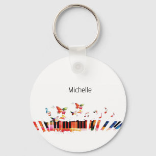 Llavero de teclas de piano para niños, pianista o 