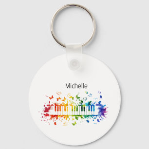 Llavero de teclas de piano para niños, pianista o 