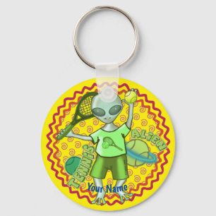 Llavero de Tenis Alien