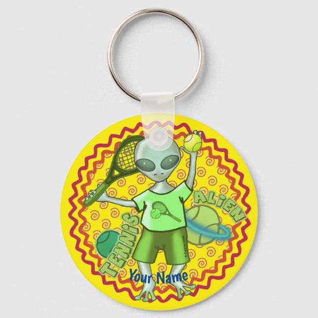 Llavero de Tenis Alien (Anverso)