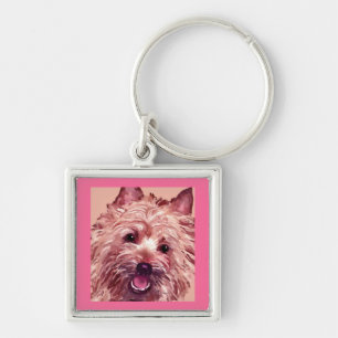 Llavero de Terrier de mojón