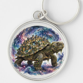 Llavero de Tortuga Galaxia Adorable