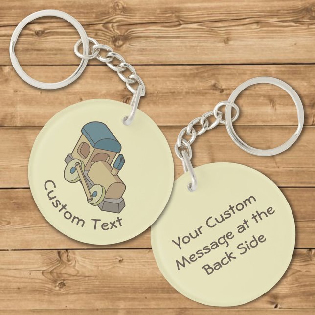 Llavero de tren de juguete (Subido por el creador)