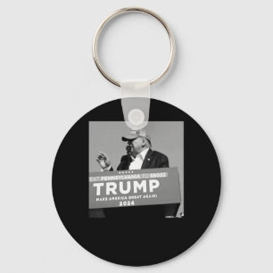 Llavero De Trump Bullet Mid Air