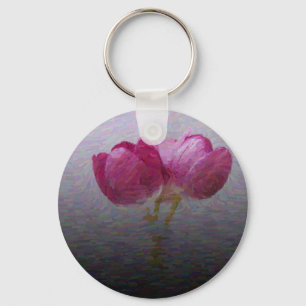 Llavero de Tulipanes de Primavera