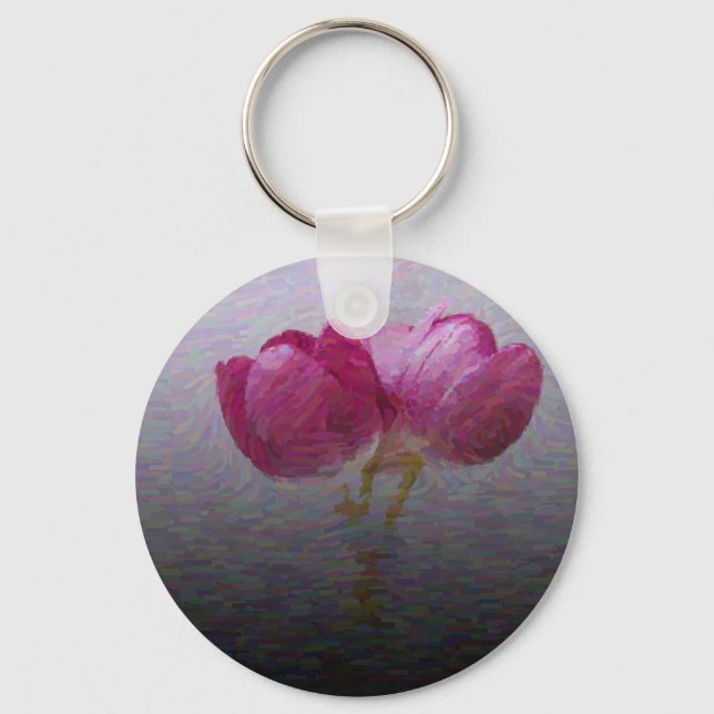 Llavero de Tulipanes de Primavera (Anverso)
