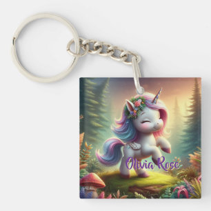 Llavero de Unicornio Personalizado