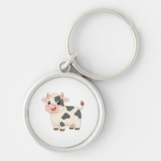 Llavero de Vaca Adorable