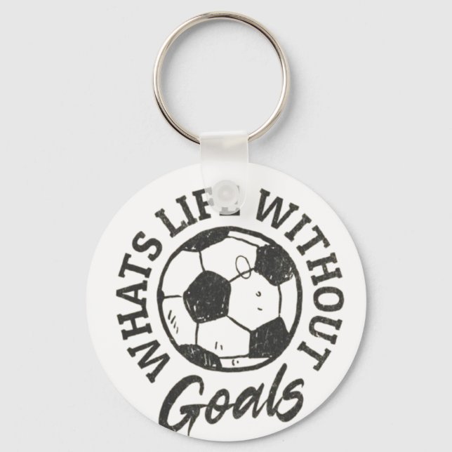 Llavero de Vida Futbolística Sin Metas - Inspirado (Anverso)