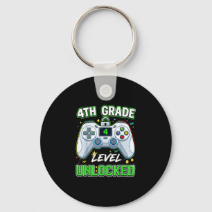 Llavero De vuelta a la escuela chico de 4to grado jugador 