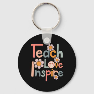 Llavero De Vuelta A La Escuela El Amor Inspira A Los Maest