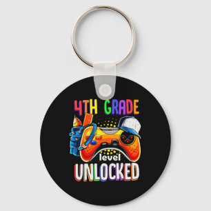 Llavero De Vuelta A La Escuela Gamepad 4º Grado Unlo