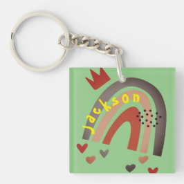 Llavero De vuelta a la escuela, los niños abandonan la nub