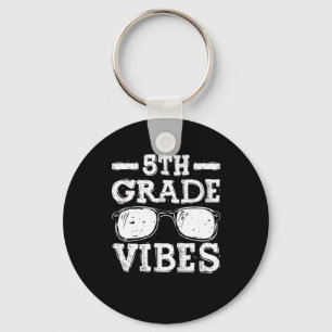 Llavero De vuelta a la escuela Vibes de quinto grado