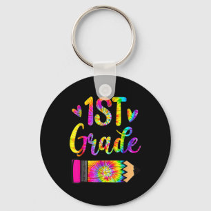 Llavero De vuelta al colegio maestro de primer grado Tie D
