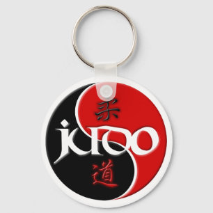 Llavero de Yin Yang del judo