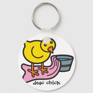 Llavero Deac chick keychain