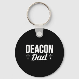 Llavero Deacon Dad Fathers Day Deacon Church Official