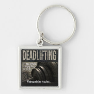Llavero Deadlift - Gracioso Meme Gym - Novedad de entrenam