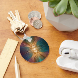 Llavero Debajo de las estrellas: Una celebración del amor